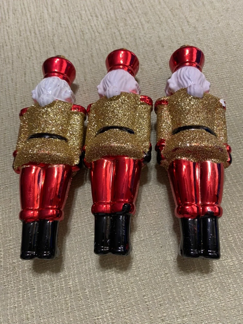 3 Nutcracker Traditional Ornaments